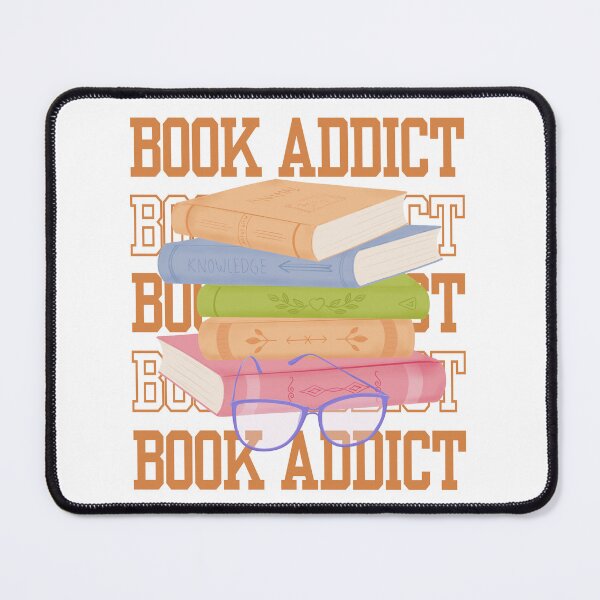 Item preview, Book Addict for Book Lovers designed and sold by artbybiyan.