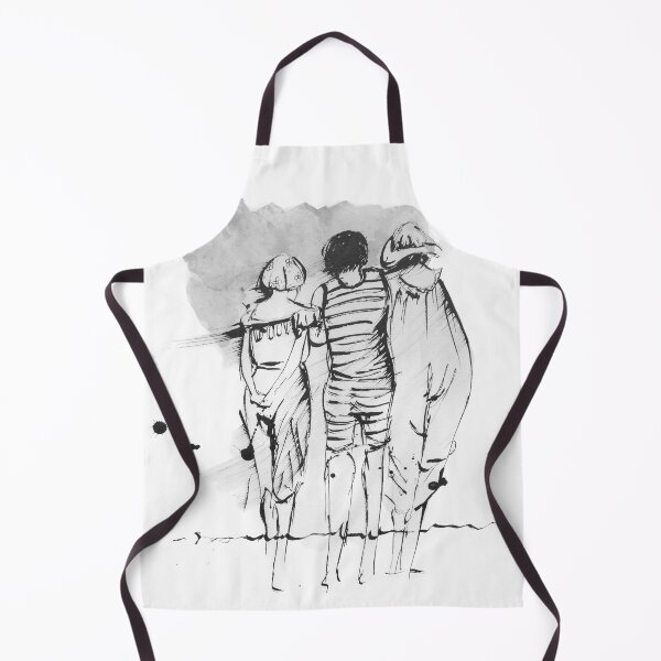 Item preview, Vintage Tides, bathers at the beach in vintage swimwear designed and sold by Running Duck Studio.