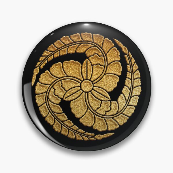 Item preview, Gold Kuroda Fuji Tomoe Kamon designed and sold by Takeda-art.
