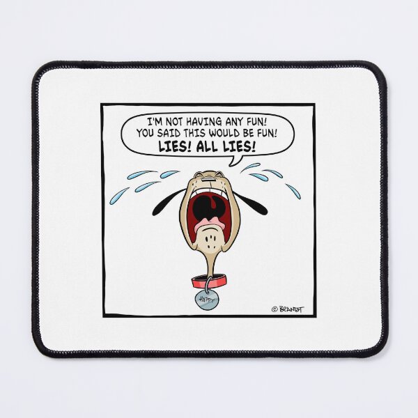 Item preview, Crying Puppy Comic Strip Panel Color Retro 50s Cartoon Style designed and sold by skullislandprod.