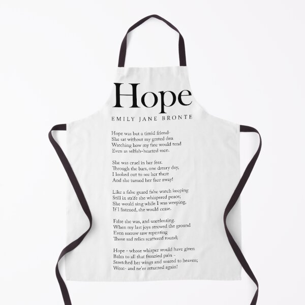 Item preview, Hope - Emily Jane Bronte Poem - Literature - Typography Print 1 designed and sold by Studio Grafiikka.