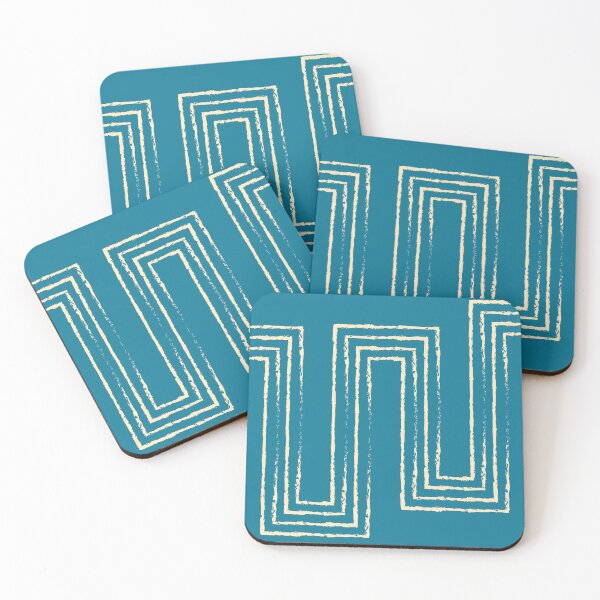 Item preview, Influx 03 - Modern, Minimal, Contemporary Abstract Art - Blue designed and sold by Studio Grafiikka.