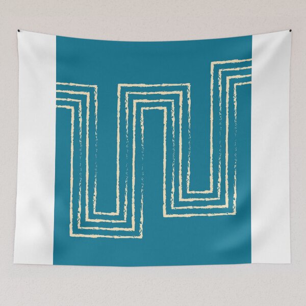 Item preview, Influx 03 - Modern, Minimal, Contemporary Abstract Art - Blue designed and sold by Studio Grafiikka.