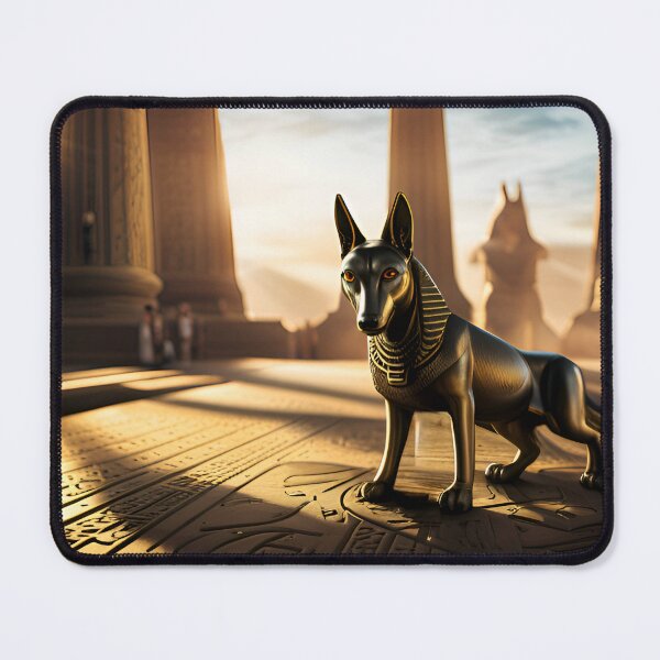 Item preview, Anubis Golden Statue Egyptian designed and sold by ptosis.