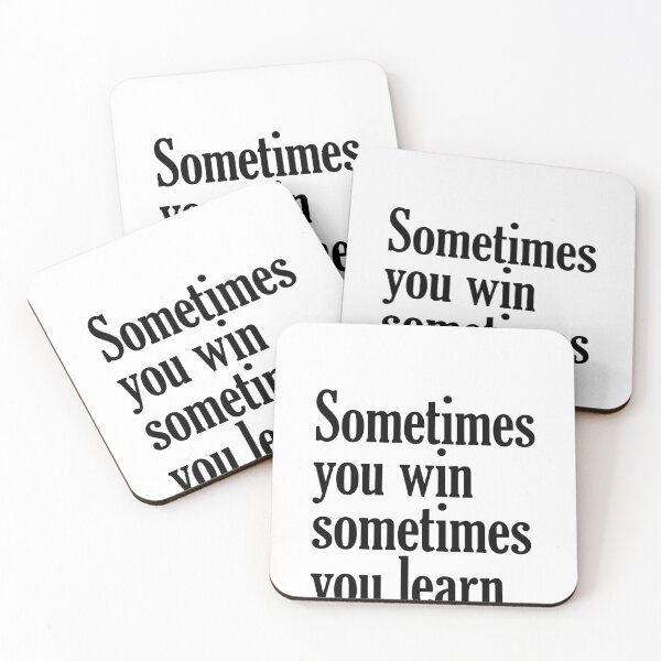 Item preview, Sometimes you win - John Maxwell Quote - Literature - Typography Print designed and sold by Studio Grafiikka.
