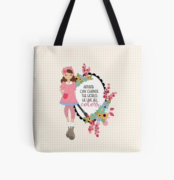 Change the World All Over Print Tote Bag