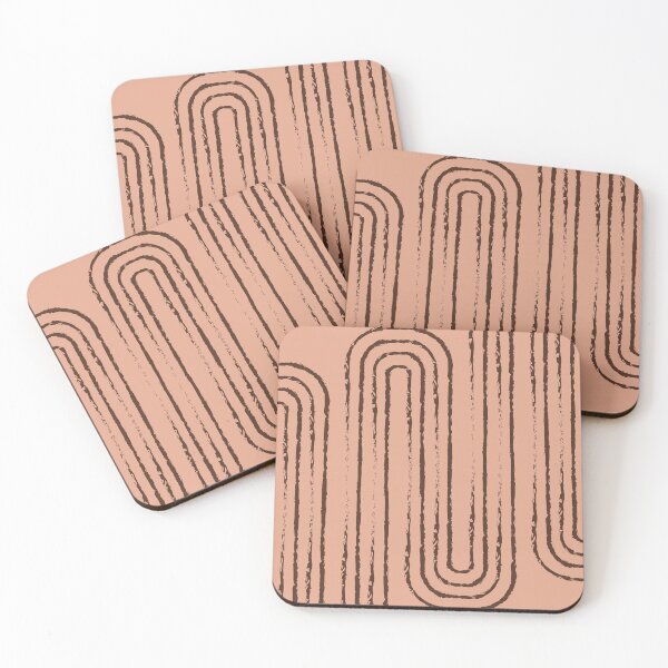 Item preview, Influx 02 - Modern, Minimal, Contemporary Abstract Art - Brown designed and sold by Studio Grafiikka.