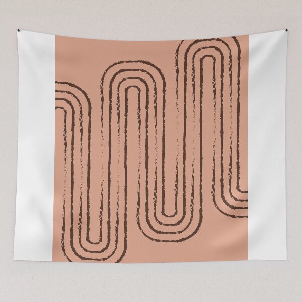 Item preview, Influx 02 - Modern, Minimal, Contemporary Abstract Art - Brown designed and sold by Studio Grafiikka.