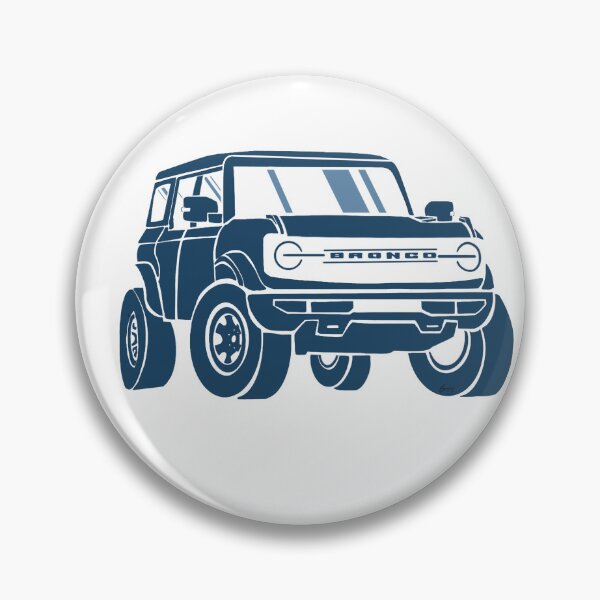 Item preview, Ford Bronco Antimatter Blue designed and sold by Poclopop.