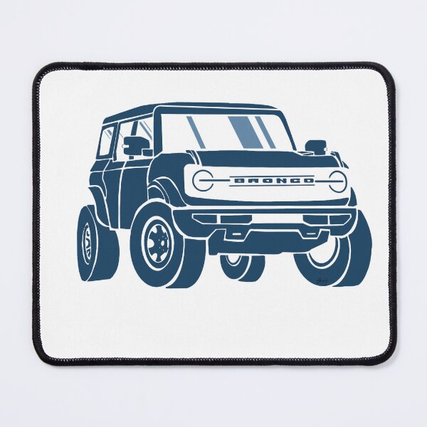 Item preview, Ford Bronco Antimatter Blue designed and sold by Poclopop.