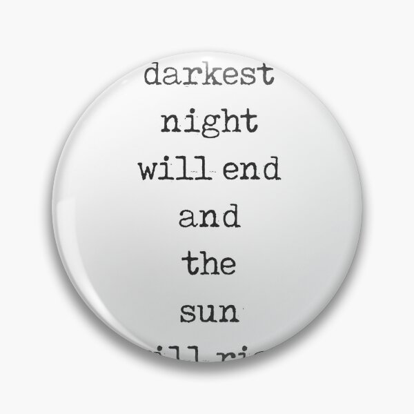 Item preview, Even the darkest night will end - Victor Hugo Quote - Literature - Typewriter Print designed and sold by Studio Grafiikka.