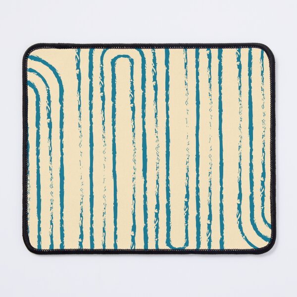 Item preview, Influx 04 - Modern, Minimal, Contemporary Abstract Art - Blue and Ivory designed and sold by Studio Grafiikka.