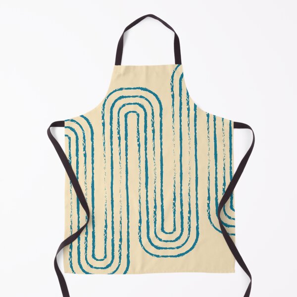 Item preview, Influx 04 - Modern, Minimal, Contemporary Abstract Art - Blue and Ivory designed and sold by Studio Grafiikka.