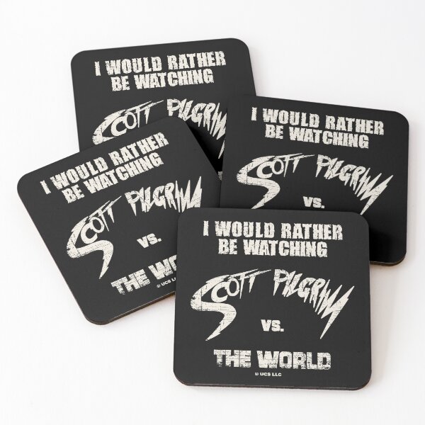 Item preview, I would rather be watching, scott pilgrim vs the world, scottpilgrimvstheworld designed and sold by 4gottenlore.