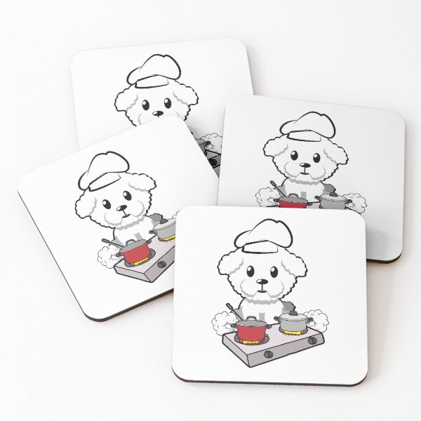 Item preview, Cute Furry Dog is cooking  designed and sold by Pet Station.