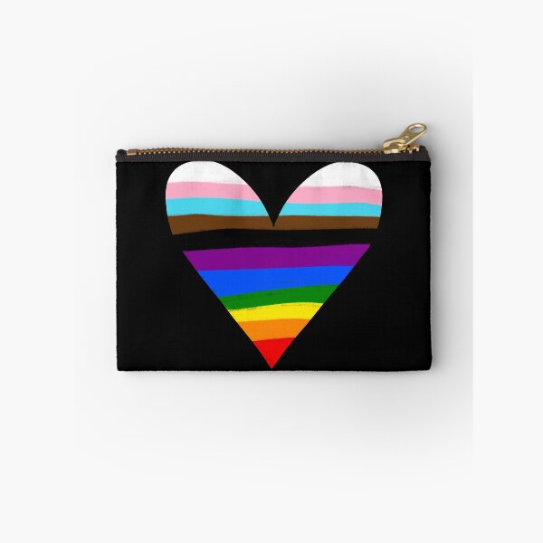 Item preview, Progressive Pride Striped Heart designed and sold by Amanda Roos.