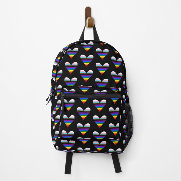 Item preview, Progressive Pride Striped Heart designed and sold by Amanda Roos.
