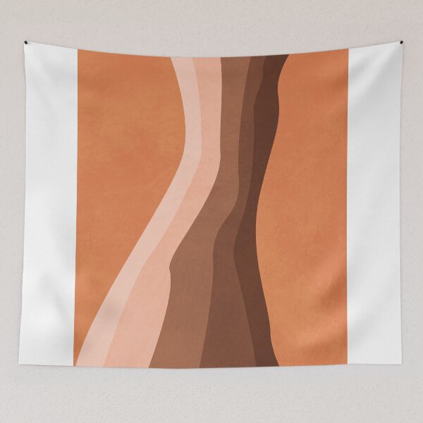 Aperçu de l'œuvre Earth Hues - Minimal Organic Abstract créée et vendue par Studio Grafiikka.