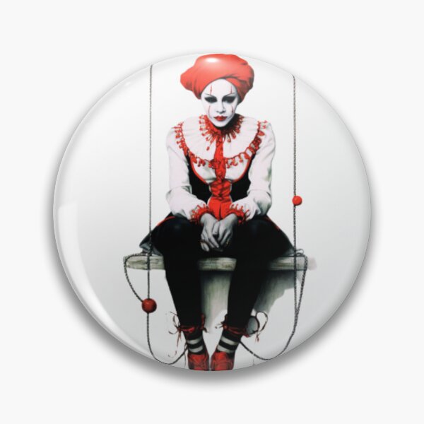 Item preview, Whimsical Female Clown on a Swing  designed and sold by JojoArtEvo.