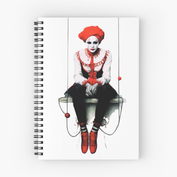Item preview, Whimsical Female Clown on a Swing  designed and sold by JojoArtEvo.