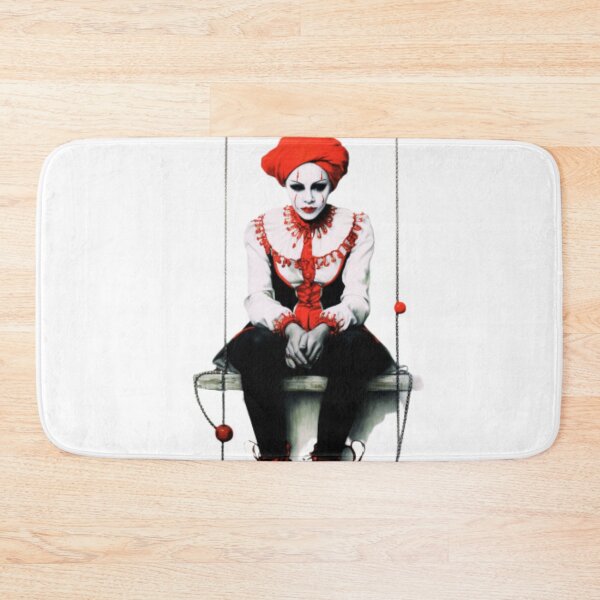 Item preview, Whimsical Female Clown on a Swing  designed and sold by JojoArtEvo.