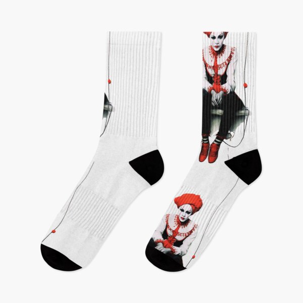 Item preview, Whimsical Female Clown on a Swing  designed and sold by JojoArtEvo.