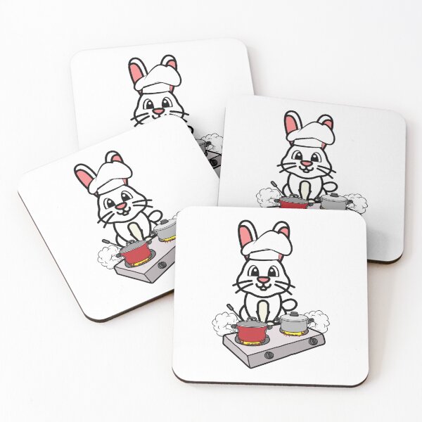 Item preview, Cute Furry Rabbit is cooking  designed and sold by Pet Station.