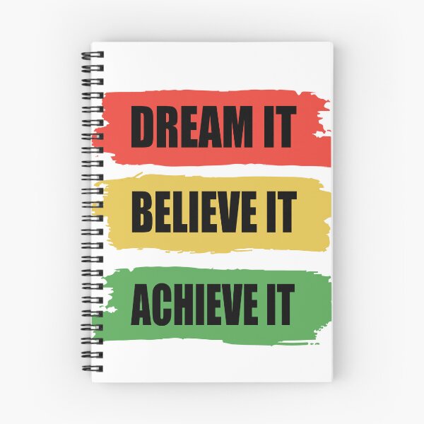 Item preview, Dream it Believe it Achieve it designed and sold by GSJGROUP.