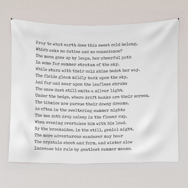 Item preview, Pray To What Earth - Henry David Thoreau Poem - Literature - Typewriter Print designed and sold by Studio Grafiikka.