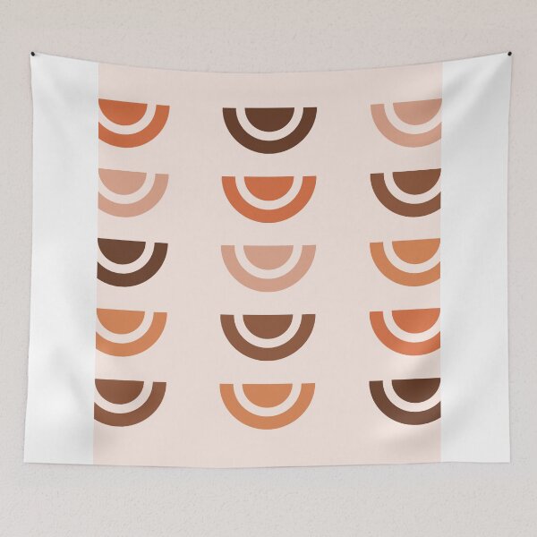 Item preview, Mid Century Modern Print 02 - Minimal Geometric Poster - Stylish, Abstract, Contemporary - Brown designed and sold by Studio Grafiikka.