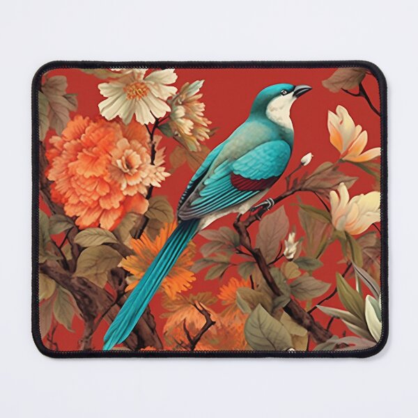 Item preview, Vintage Bird and Flowers Pattern designed and sold by TPhanDesign.