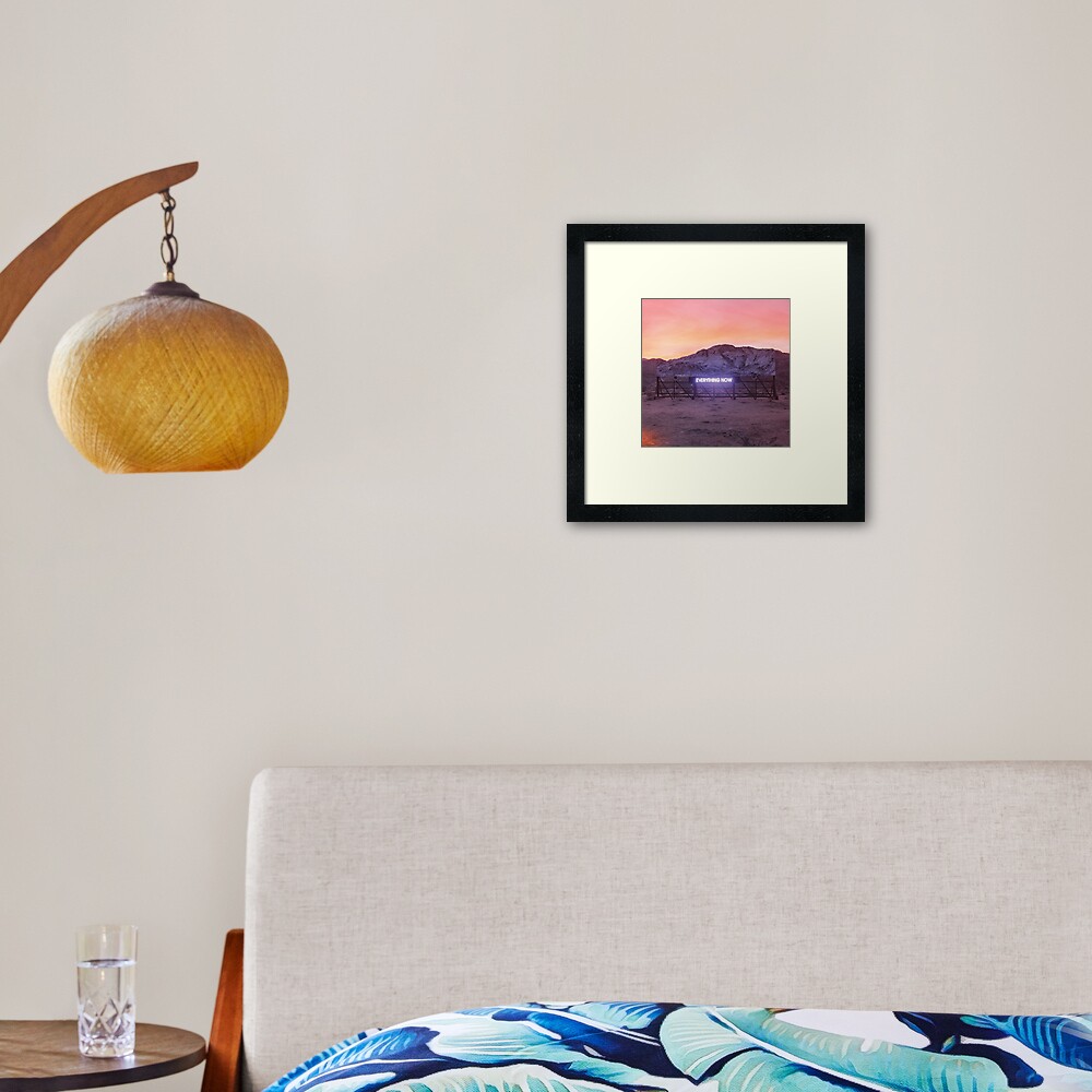 Everything Now Framed Art Print