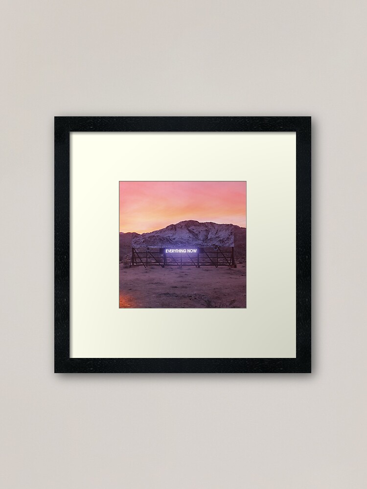 Alternate view of Everything Now Framed Art Print