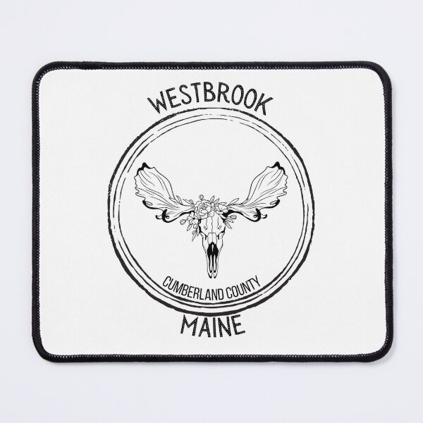 Item preview, Westbrook Maine Moose Skull designed and sold by Ashley Gagnon.