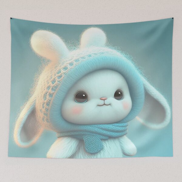 Item preview, AI Painting, A cute lovely baby bunny ribbit designed and sold by SceneryStudio.