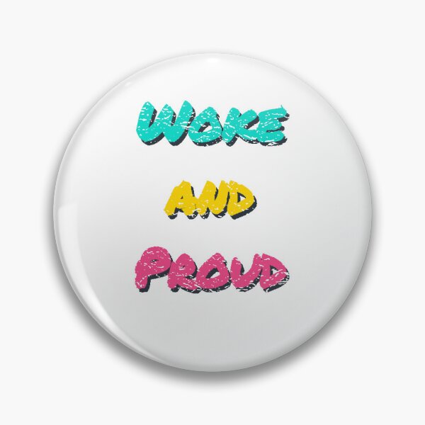 Item preview, Woke And Proud - Vintage Street Art 90s Style - Diversity and Inclusion  designed and sold by GVRDesign.