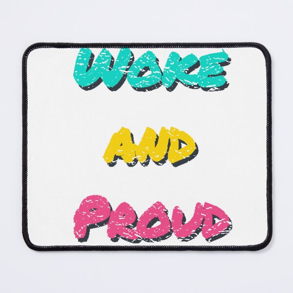 Item preview, Woke And Proud - Vintage Street Art 90s Style - Diversity and Inclusion designed and sold by GVRDesign.