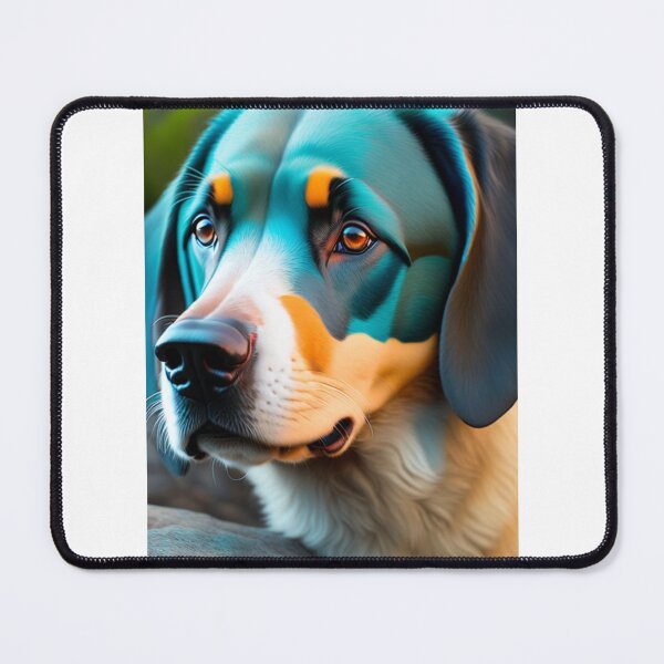 Item preview, green dog blue eyes designed and sold by ALEXANDER0101.