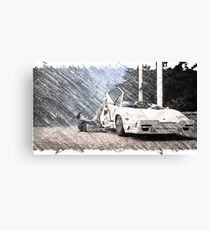 Wolf of Wall Street Design Canvas Print