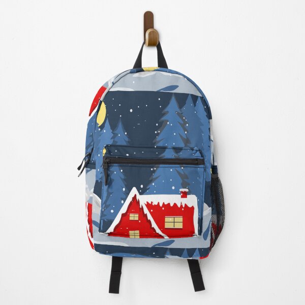 Item preview, Winter landscape with red house in Niigata time. designed and sold by Jayjaynaenae.