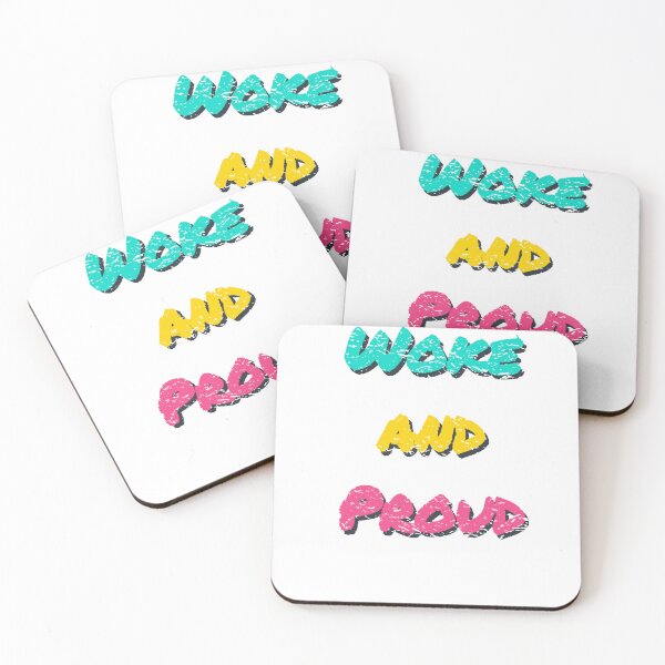 Item preview, Woke And Proud - Vintage Street Art 90s Style - Diversity and Inclusion  designed and sold by GVRDesign.