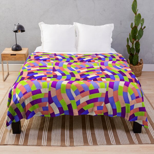 Item preview, Rainbow Colors Abstract Pattern designed and sold by AzlanStudio.