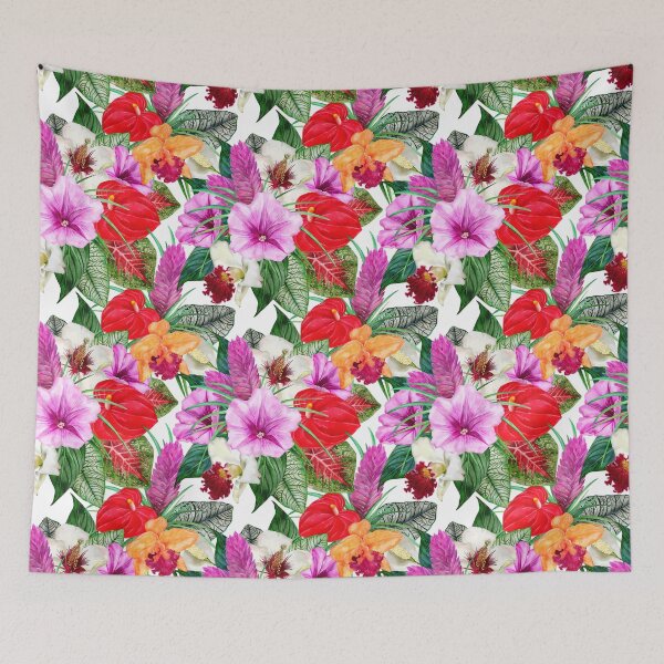 Item preview, Coastal Paradise Blooms designed and sold by Sketchbook Designs.