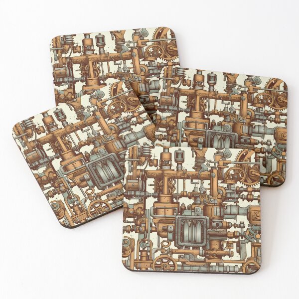 Item preview, Steampunk Device - Seamless designed and sold by GalacticLabs.