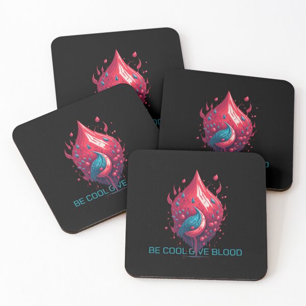 Aperçu de l'œuvre Spread Awareness with Style: 'Be Cool, Give Blood' T-Shirt créée et vendue par Paolospresent.