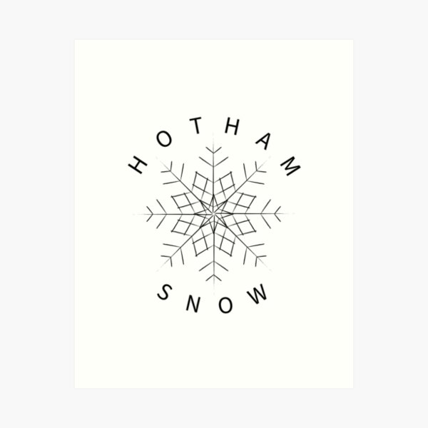 Item preview, Hotham Snowflake designed and sold by ClaireBillson.