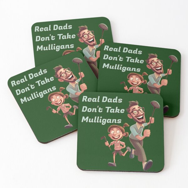 Item preview, Real Dads Don't Take Mulligans designed and sold by lunarhalomedia.