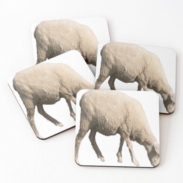 Item preview, French big belly brown sheep graze designed and sold by Norris-Home19.