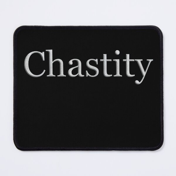 Item preview, Chastity (White Marble Text) designed and sold by Swabcraft.
