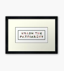 Floral Smash Framed Print